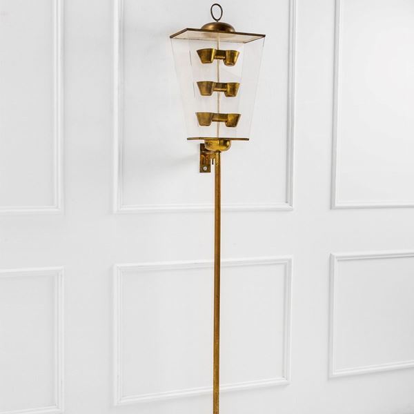 Fontana Arte (attr.) - Grande lampada da parete