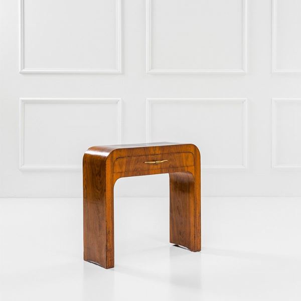 Piccola console con cassetto decò