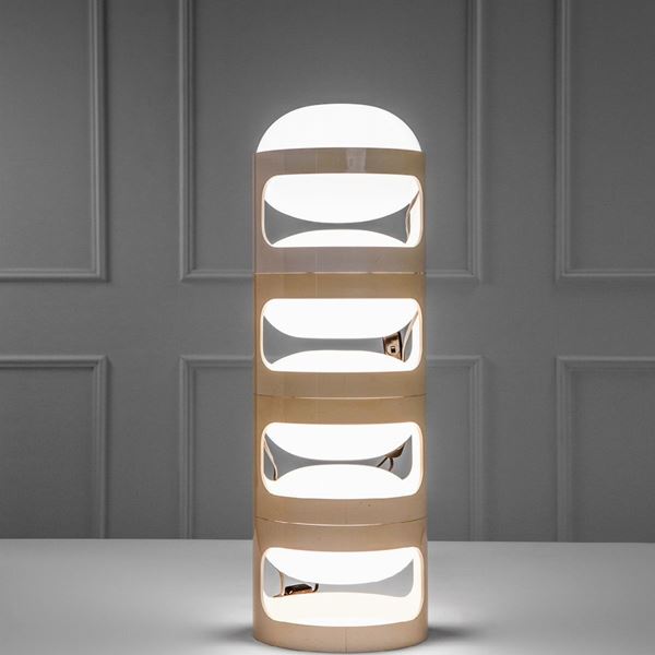 Joe Colombo - Lampada da tavolo componibile KD 27 a quattro elementi