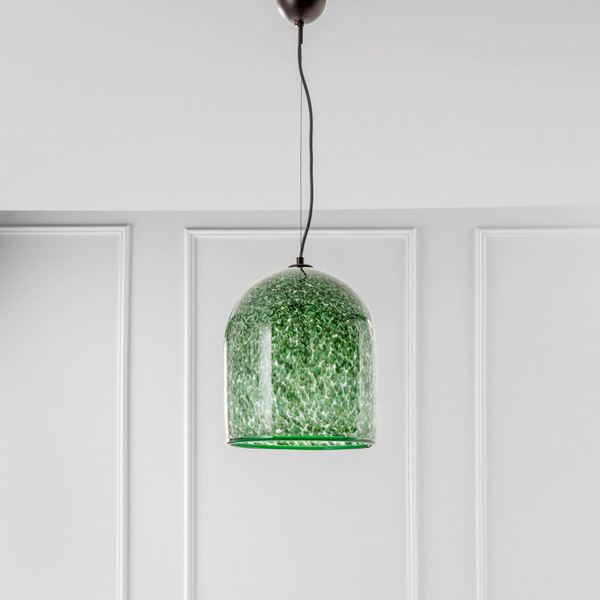 Vistosi - Lampada a sospensione con murrine
