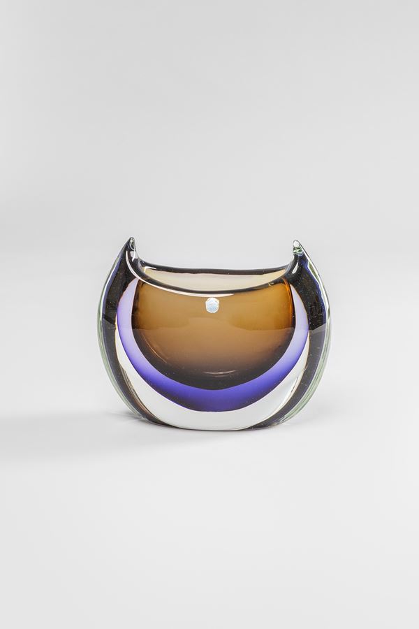 Cenedese - Grande vaso in vetro sommerso