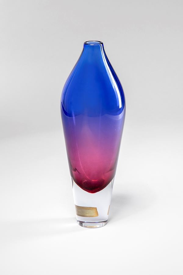 Murano,Arte Nuova Murano - Grande vaso sommerso