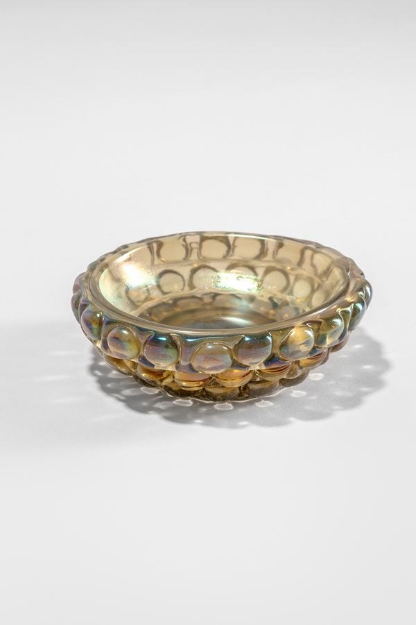 Ercole Barovier - Coppa della serie a Lenti