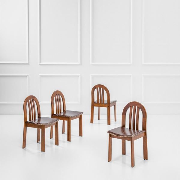 Superstudio : Quattro sedie della serie Sistemi Domenica  - Asta Design, Forward-Thinking - Incanto Casa d'Aste e Galleria
