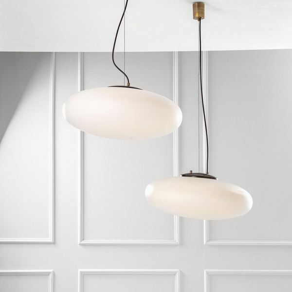 Stilnovo - Due lampade a sospensione mod. 1187