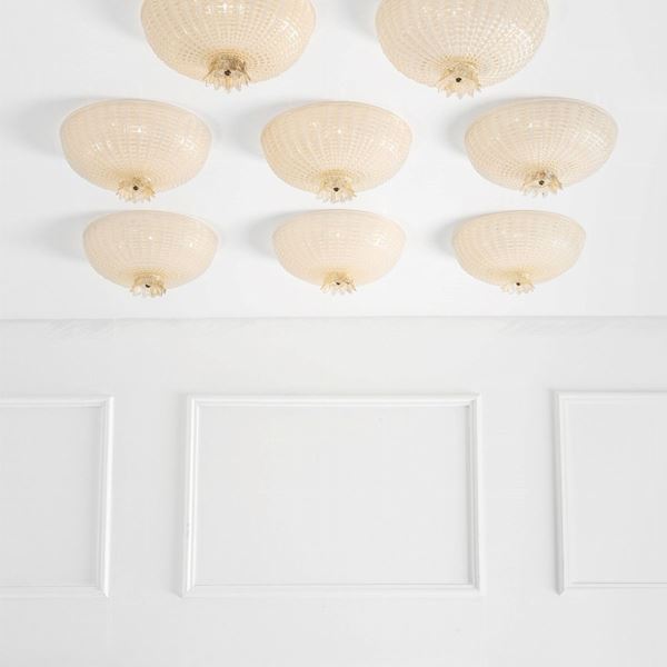 Barovier &amp; Toso - Otto lampade a plafone