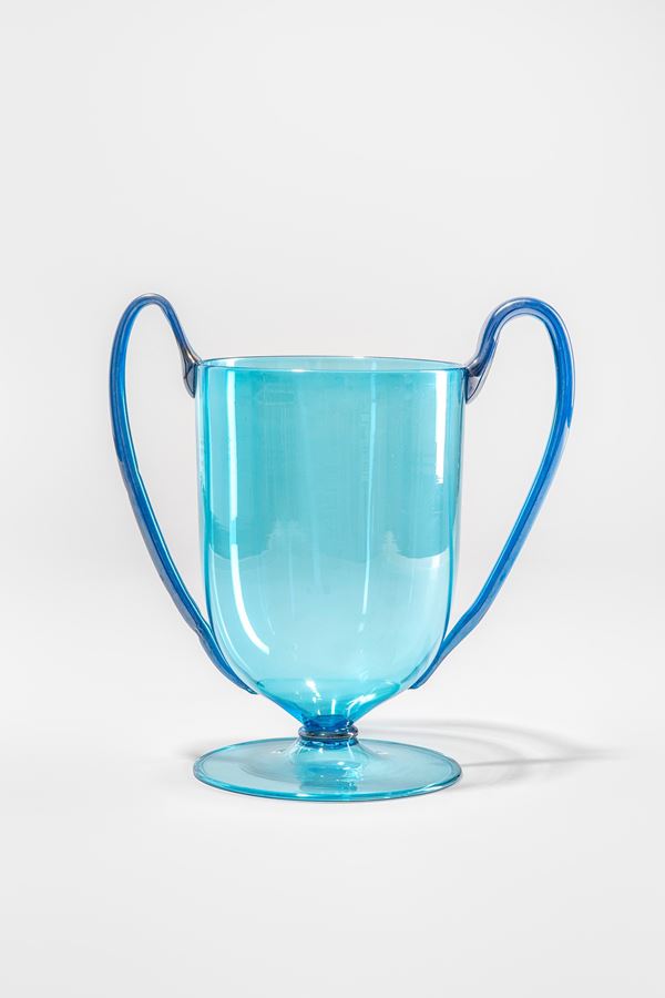 Vittorio Zecchin - Vaso con piede a disco