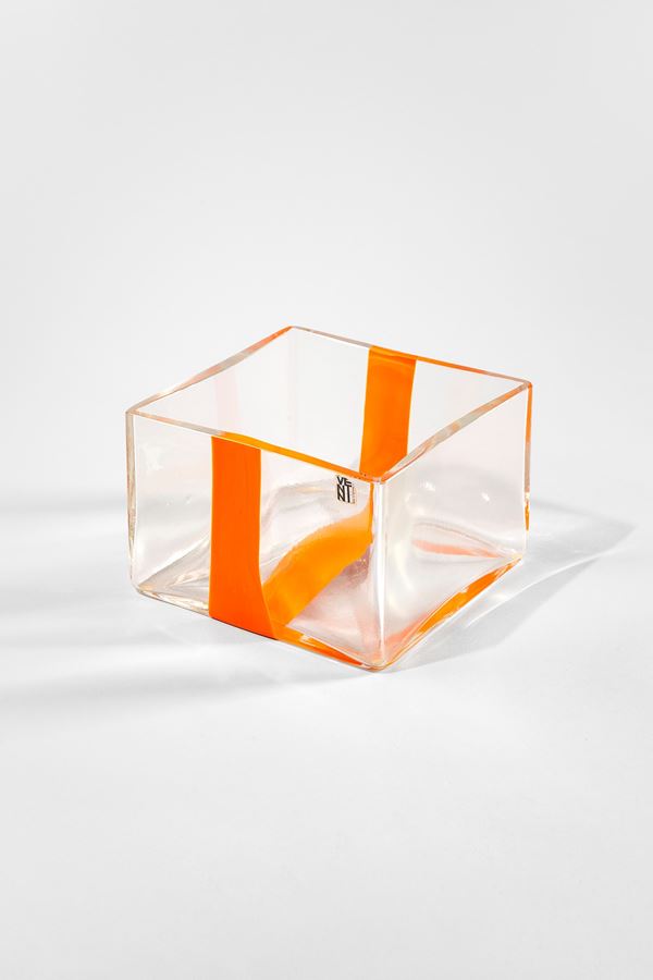Pierre Cardin - Vaso con fascia arancio