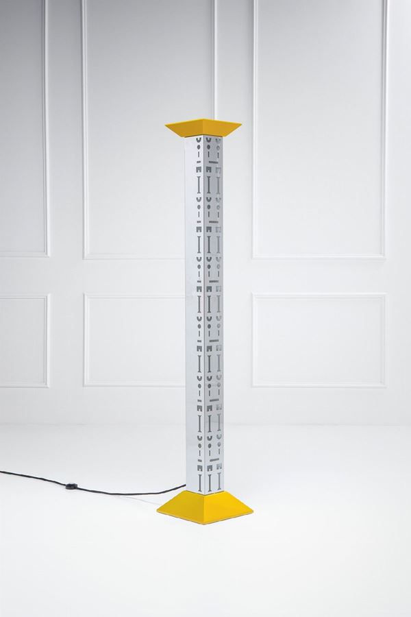 Alessandro Mendini,Alessandro Guerriero - Lampada da terra della Collezione Ollo