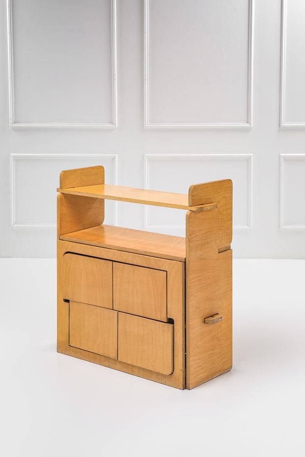 Anonima Design (Jaretti, Luzi, Prandi, Roccato, Virano) - Credenza della serie gli Aggregabili