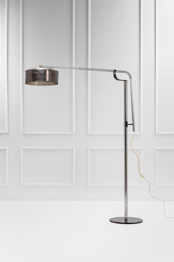 Luci - Grande lampada da terra estensibile e girevole