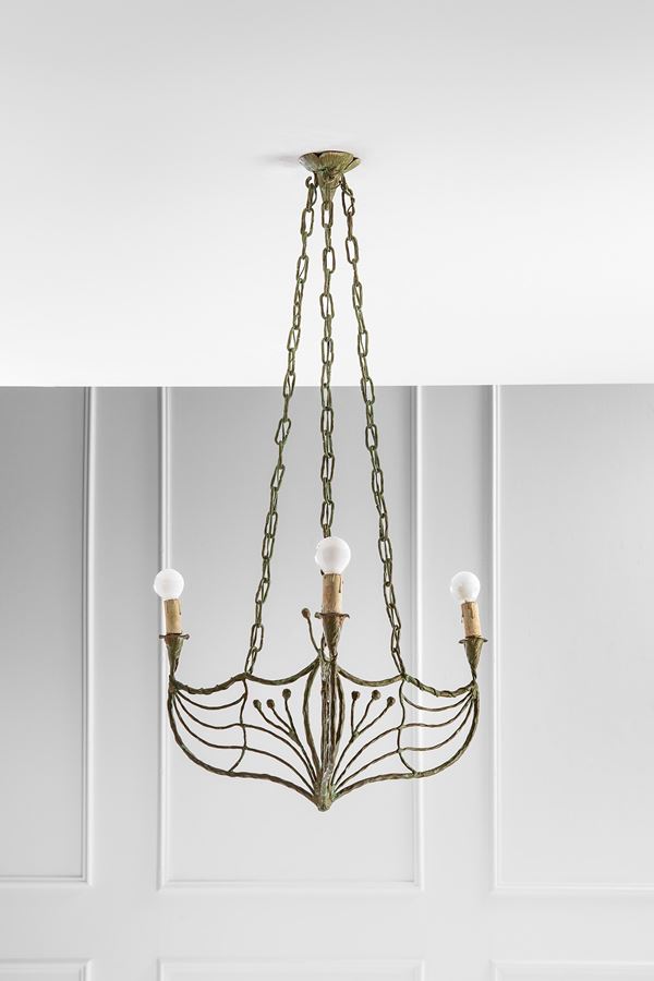Lampadario scultura