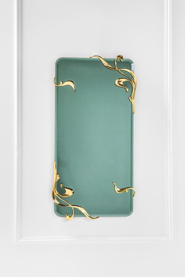 Specchio da parete neo-liberty