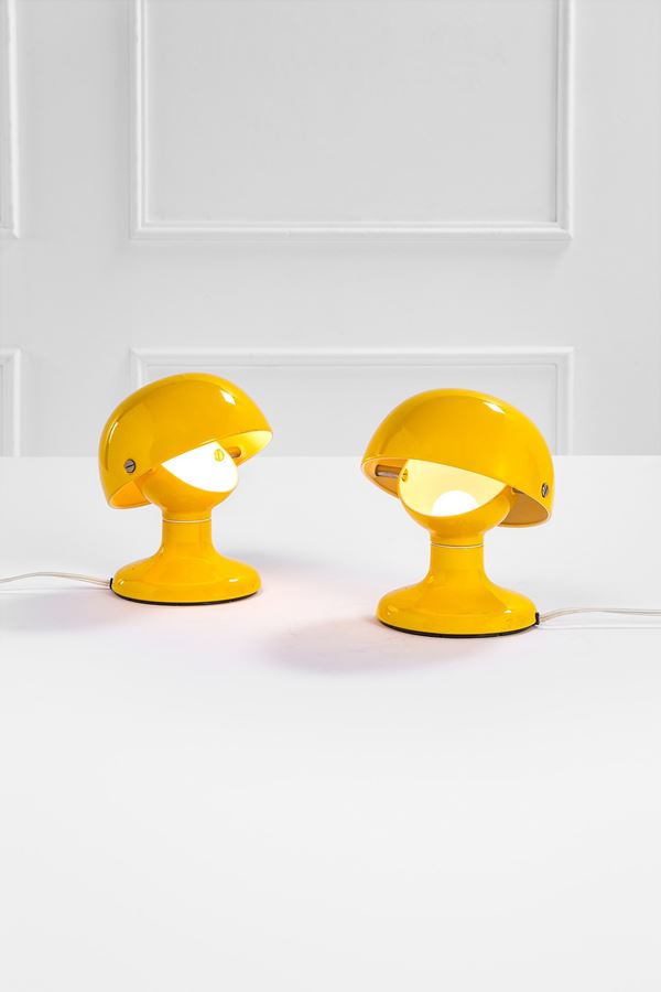Tobia Scarpa - Due lampade da tavolo mod. Jucker