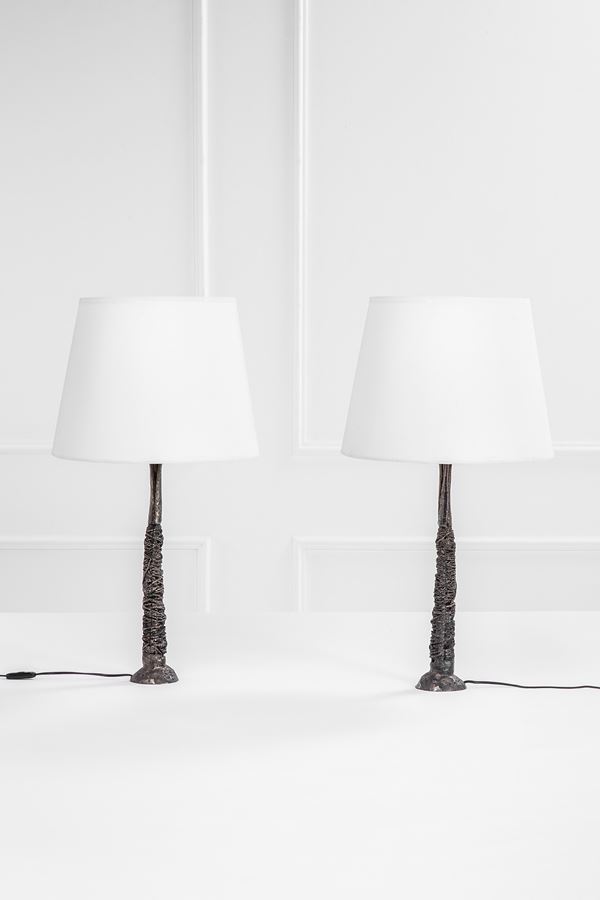 Pierre Casenove - Due lampade da tavolo