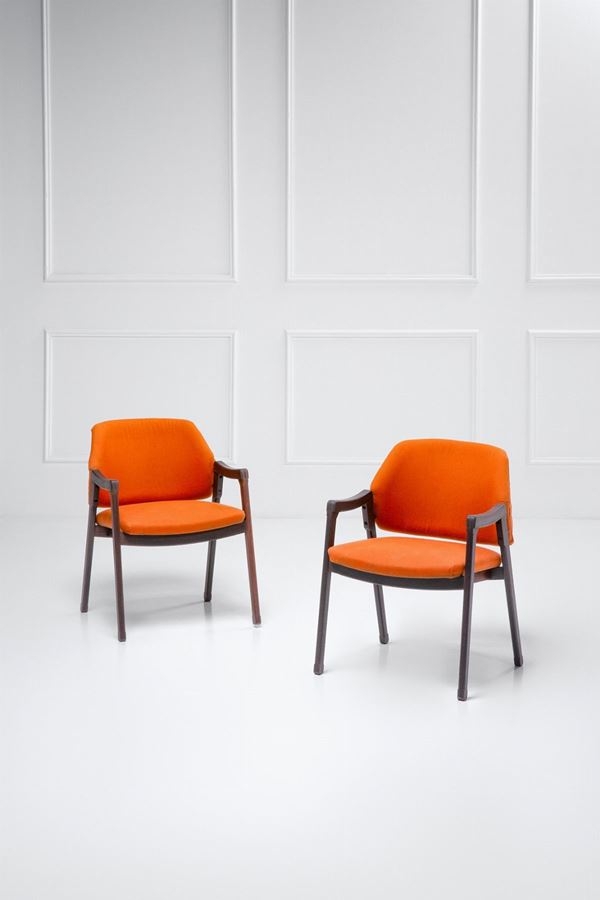 Ico Parisi - Due poltroncine mod. 814