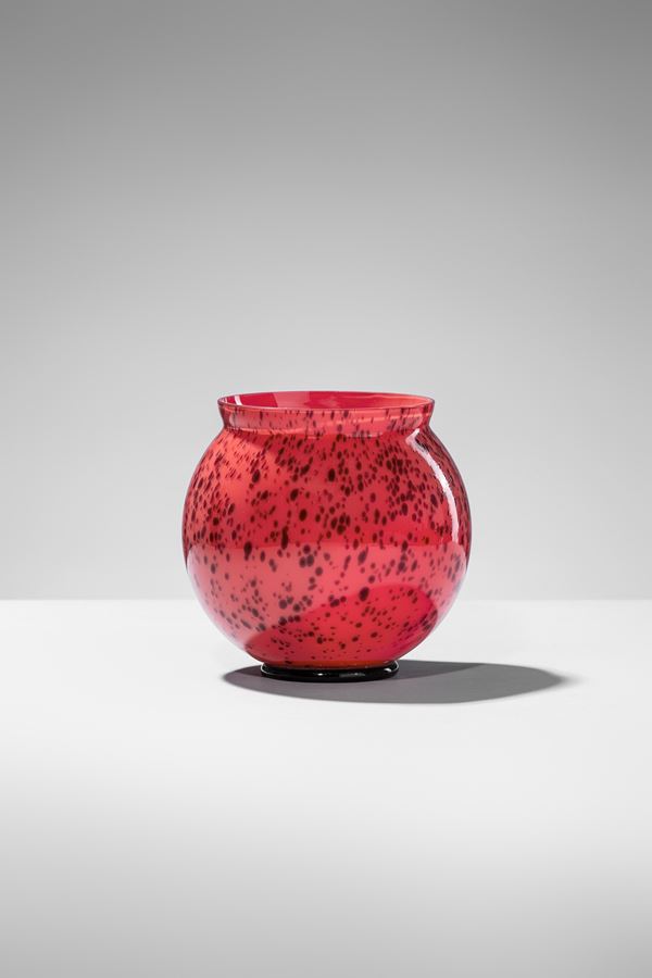 Carlo Moretti - Vaso della serie Rosso e Nero