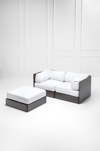 Salotto della serie Sofabank, 1971 circa