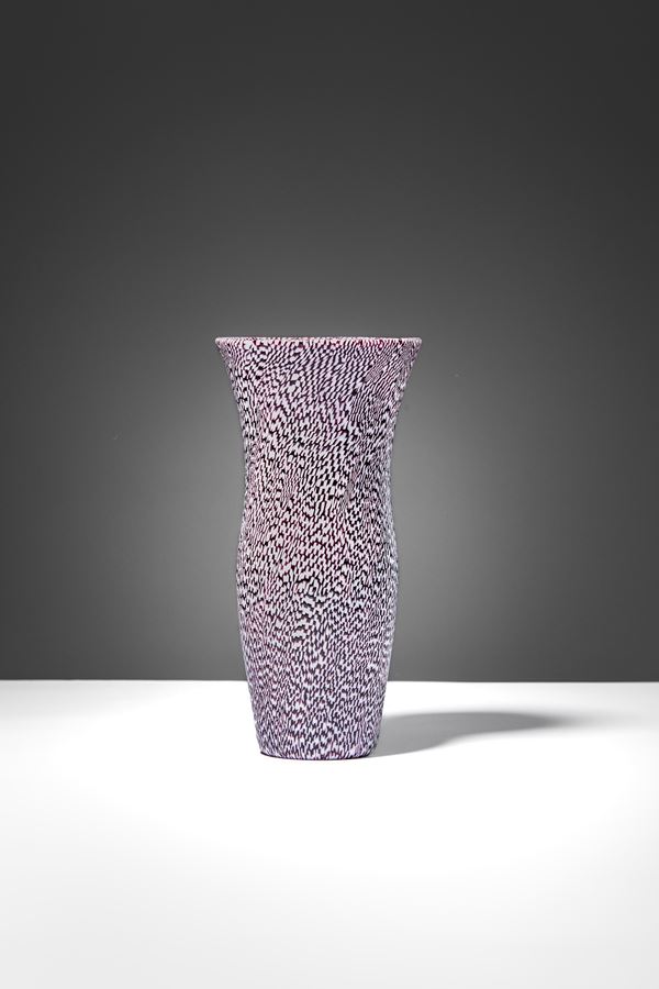 Paolo Venini - Vaso della serie Murrine a Dame