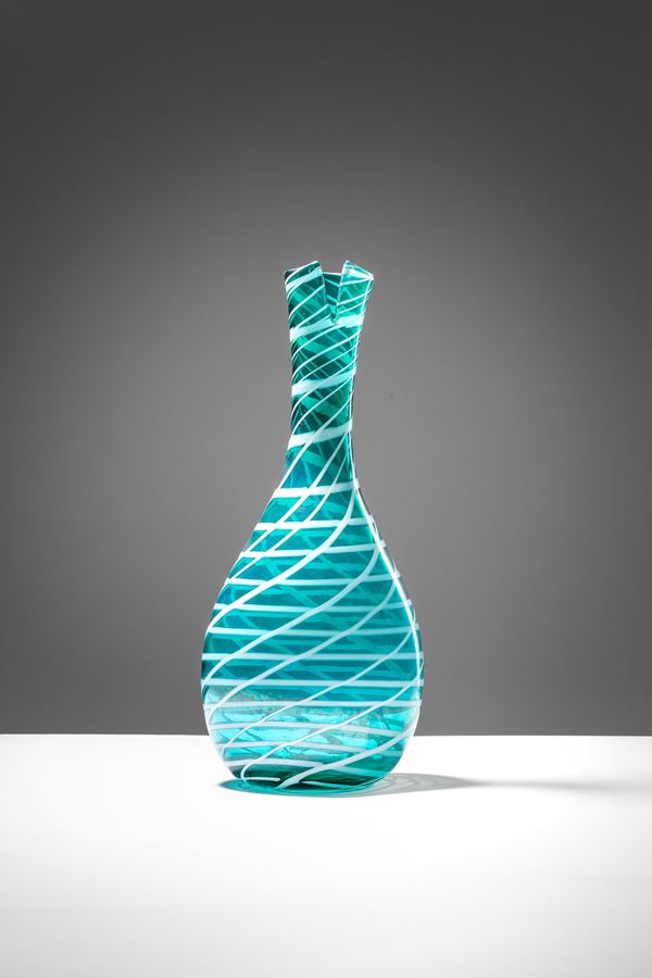 Fulvio Bianconi - Vaso della serie Decoro a rete