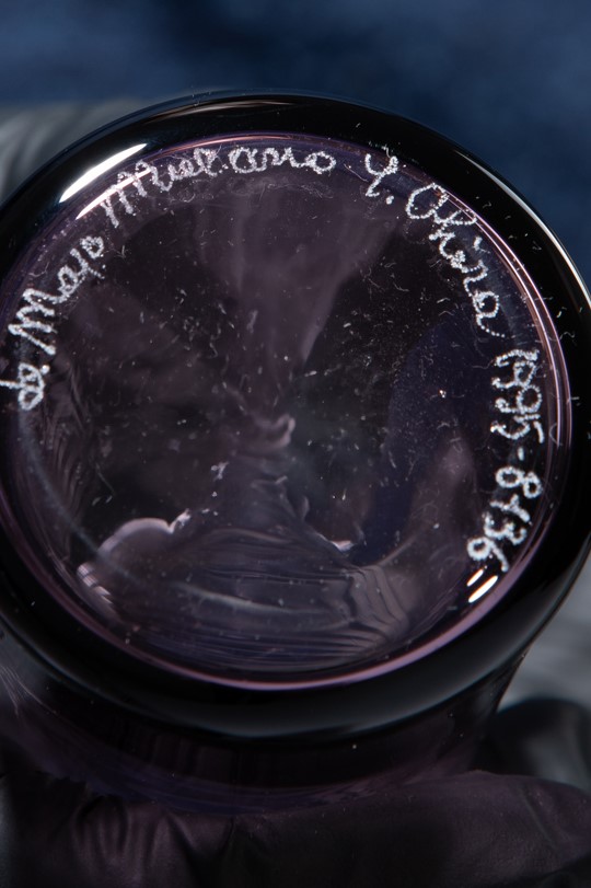 Cio-Cio-San, bottiglia con tappo gioiello della serie Opera