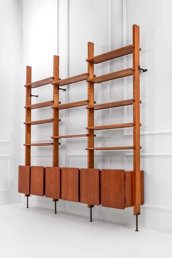 Leonardo Fiori (attr.) - Libreria a tre campate