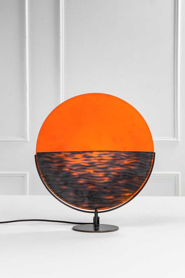 Simone Cenedese - Tramonto sulla laguna, scultura luminosa