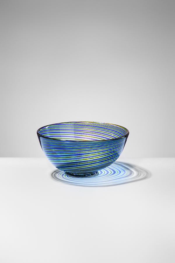Ercole Barovier - Coppa della serie Spira Aurata