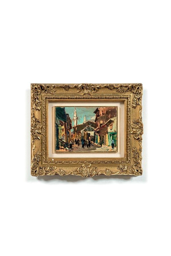 Mario Lisa - Periferia di Istanbul
Olio su