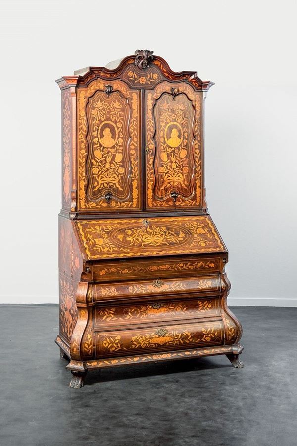 Doppio corpo olandese riccamen  - Asta Antiquariato - Incanto Casa d'Aste e Galleria