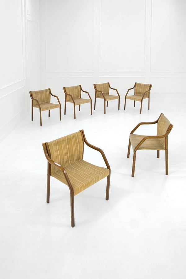 Westnofa Furniture : Sei poltroncine
Legno stratif  - Asta Design - Incanto Casa d'Aste e Galleria