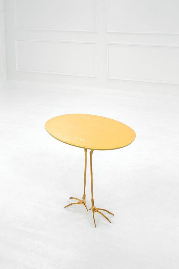 Meret Oppenheim - Tavolino Traccia
Gambe in fus