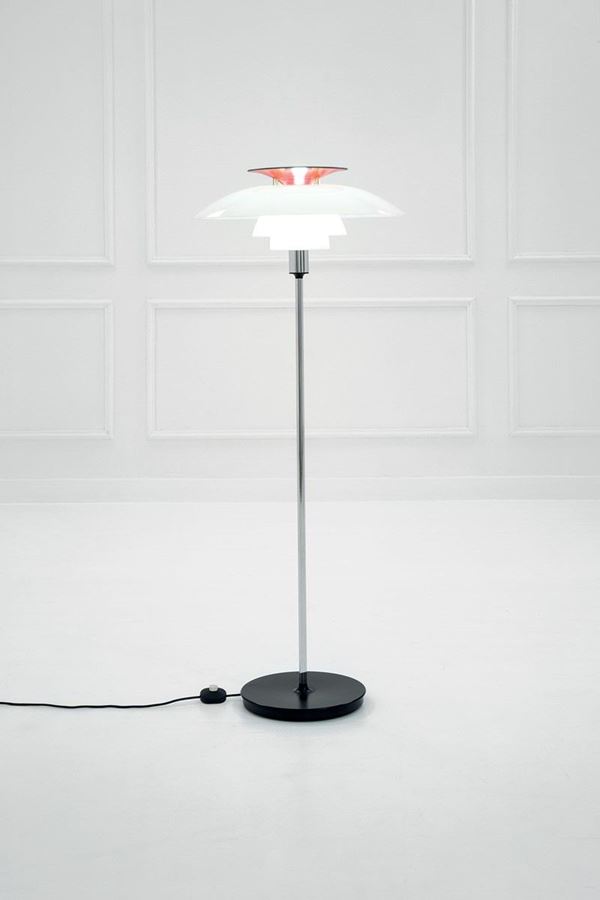 Poul Henningsen : Lampada da terra mod. PH 80
M  - Asta Design - Incanto Casa d'Aste e Galleria