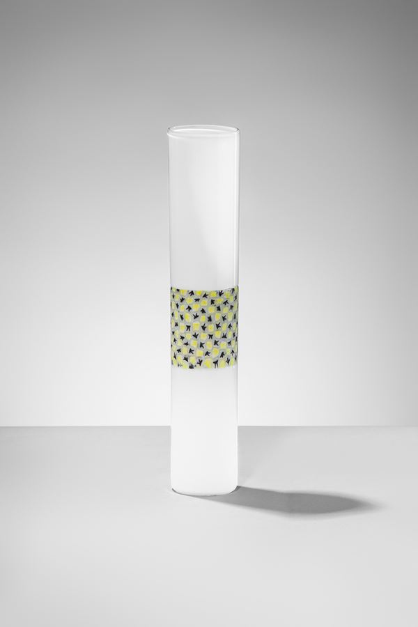Riccardo Licata - Grande vaso cilindrico con doppio incalmo