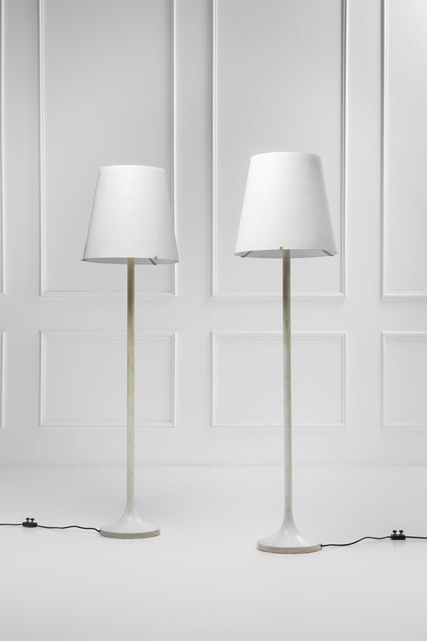 Fontana Arte - Due lampade da terra mod. 2482