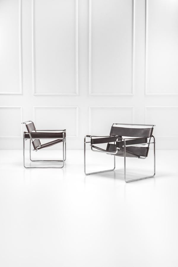 Marcel Breuer - Due poltrona mod. Wassilly
