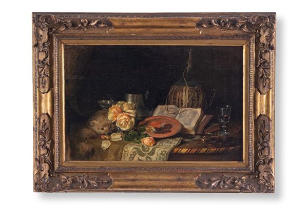 Pittore del XX sec. - Natura morta