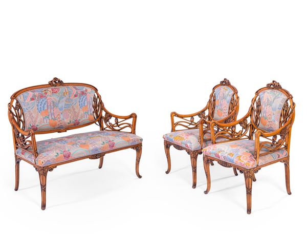 Salottino in stile liberty