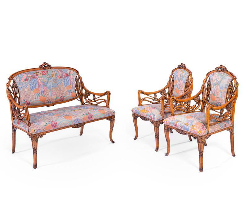 Salottino in stile liberty