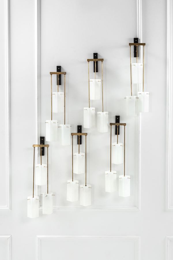 Stilnovo - Sei lampade da parete