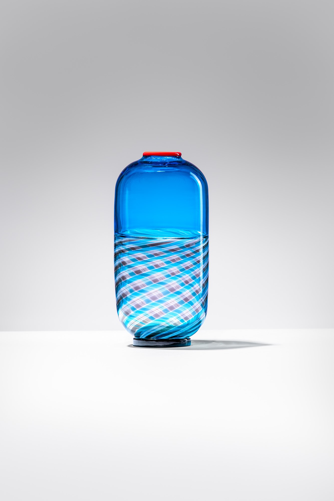 Vaso della serie Ombre Azzurre