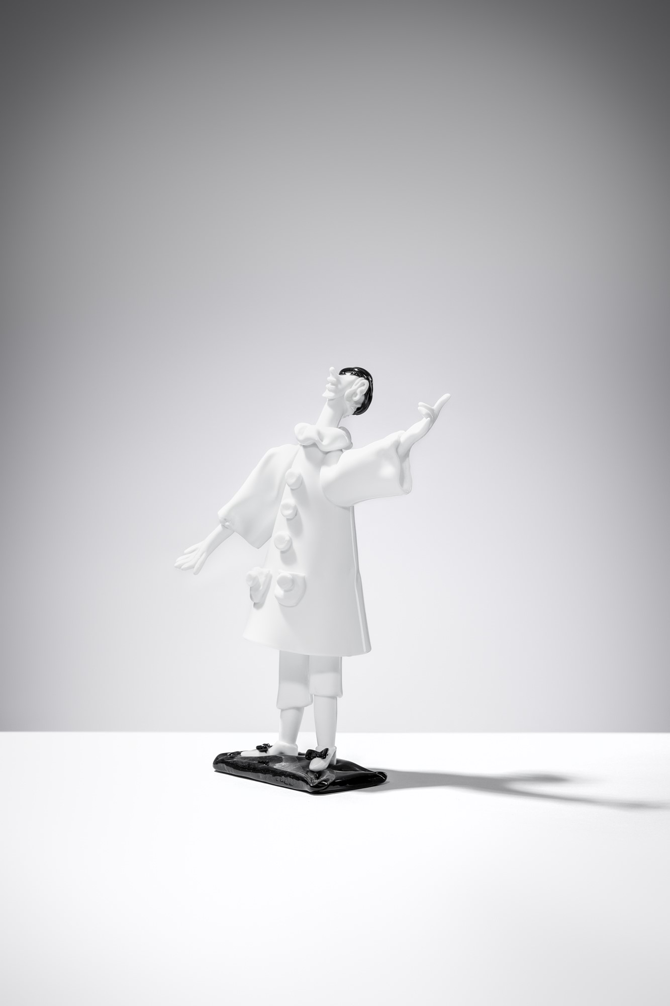 Scultura raffigurante Pierrot