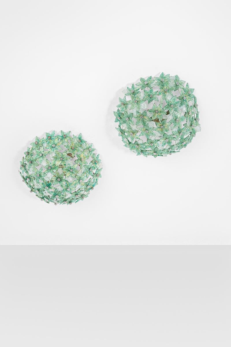 Due lampade da plafone