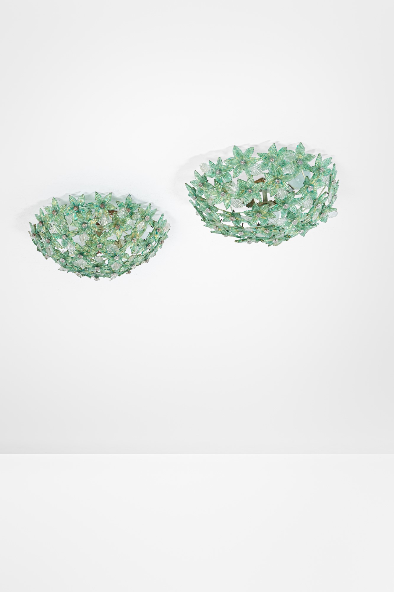 Due lampade da plafone