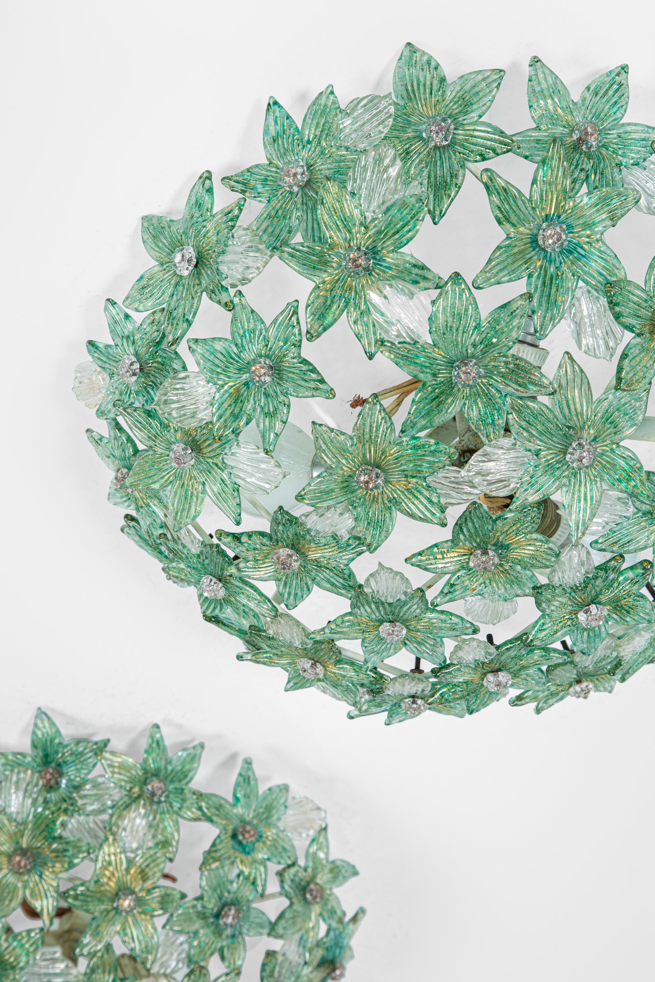 Due lampade da plafone