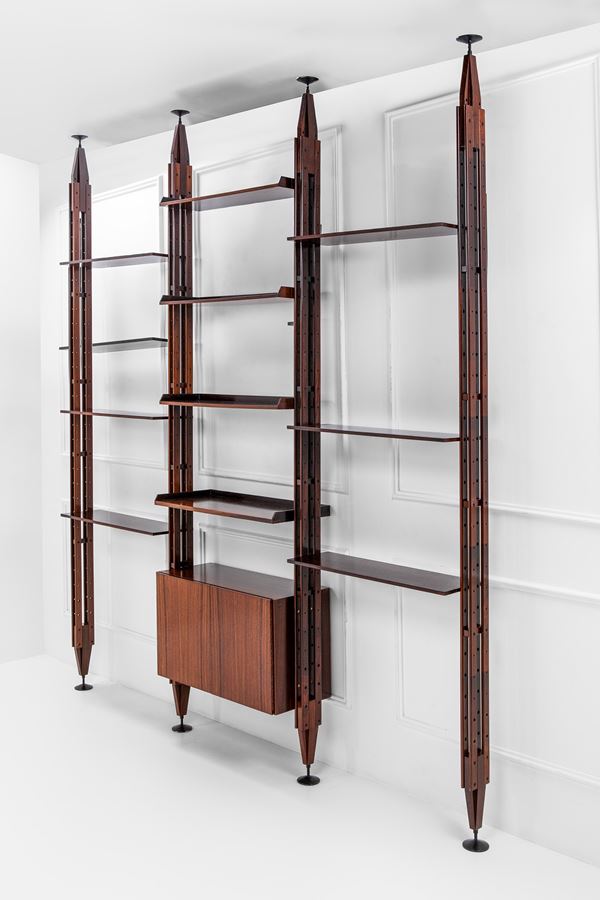 Franco Albini - Libreria a tre campate mod. LB7