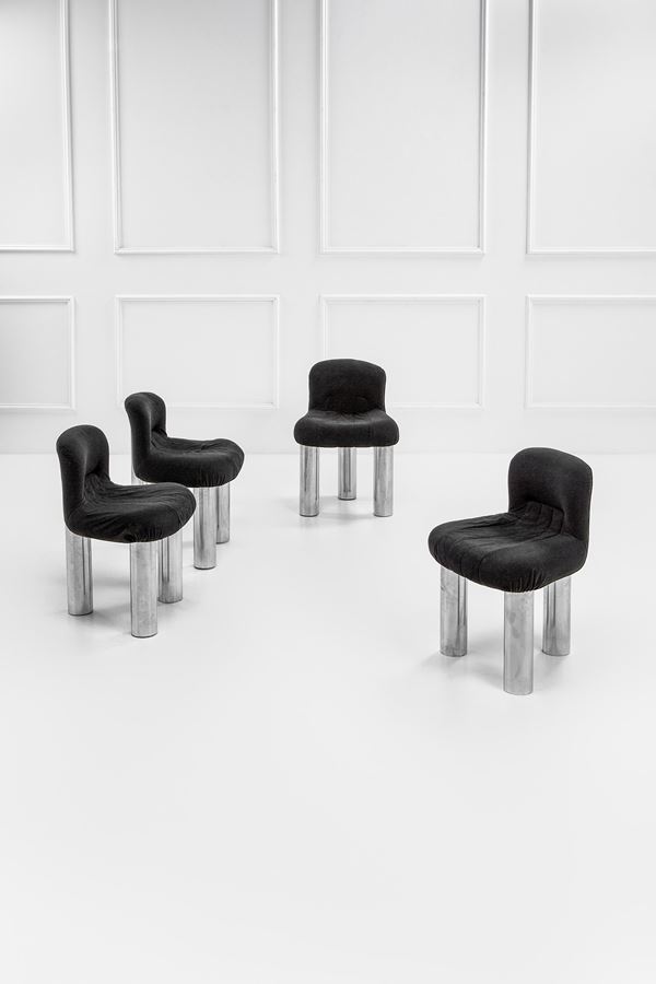 Cini Boeri - Quattro sedie mod. Botolo
