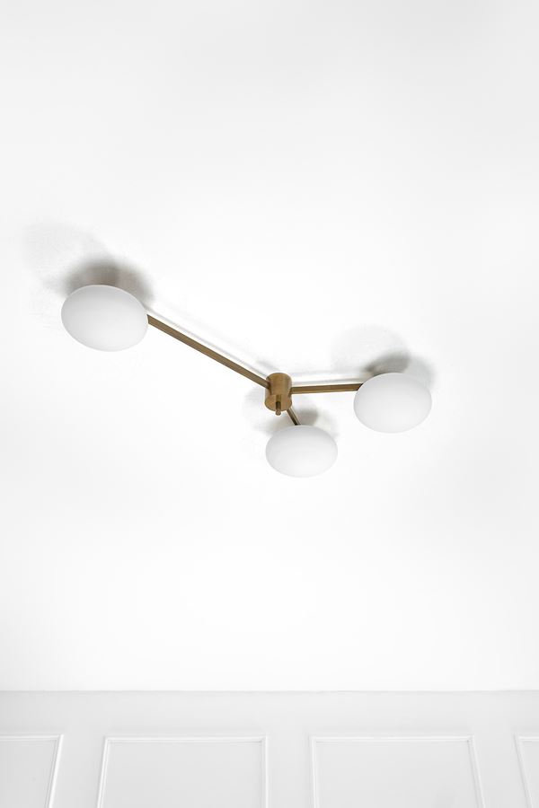 Angelo Lelii - Lampada da soffitto mod. 3 Lune