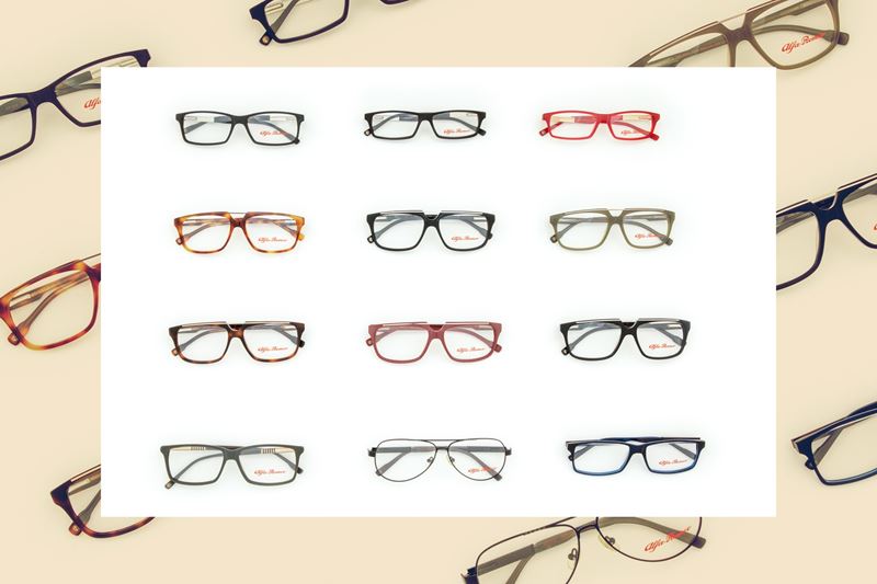12 Eyeglasses from the Alfa Romeo series