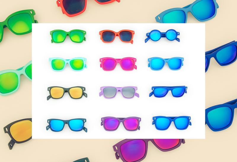 Italia Independent - 12 Sunglasses From The XL-extralight Series